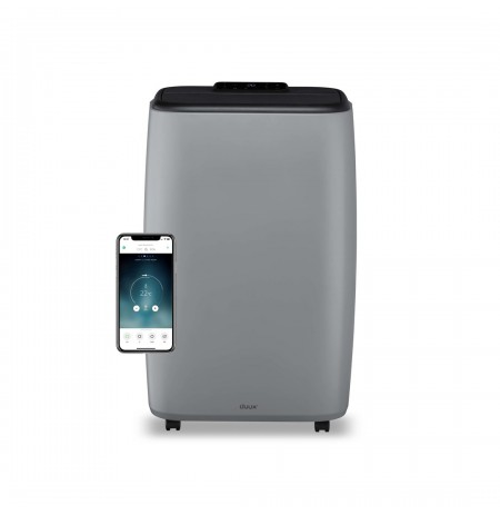 Duux | Smart Mobile Airconditioner | North | Number of speeds 3 | Heat function | Light Gray/Black