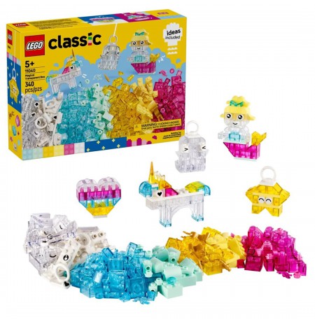 LEGO CLASSIC 11040 Magical Transpanent Box