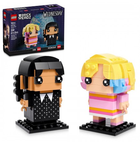 LEGO BRICKHEADZ 40750 Wednesday and Enid