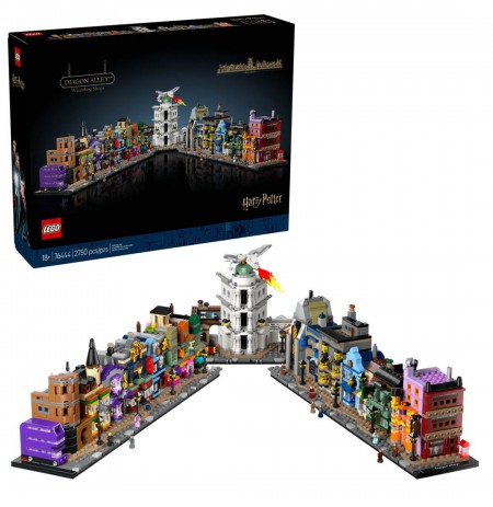 LEGO HARRY POTTER 76444 Diagon Alley Wizarding Shops