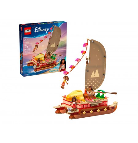 LEGO DISNEY 43270 Moana's Adventure Canoe