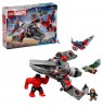 LEGO MARVEL 76292 Captain America VS Red Hulk Duel