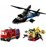 LEGO CITY 60462 Helicopter, Fire Truck and Submarine Remix