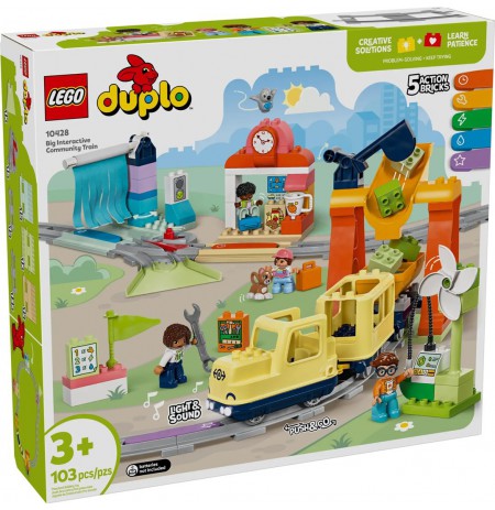 LEGO DUPLO 10428 Big Interactive Community Train