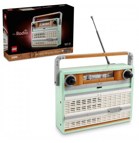 LEGO ICONS 10334 Retro Radio