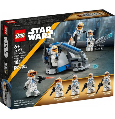 LEGO STAR WARS 75359 332 AHSOKA'S CLONE TROOPER BATTLE PACK
