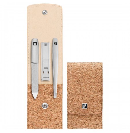 Zwilling Twinox Travel Set – Cork Case, 3 Pieces
