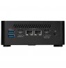 MSI Cubi NUC 1M-003EU i3-100U 8GB SSD512GB Intel UHD Graphics AX211 WiFi 6E Windows 11 Pro Black