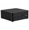MSI Cubi NUC 1M-003EU i3-100U 8GB SSD512GB Intel UHD Graphics AX211 WiFi 6E Windows 11 Pro Black
