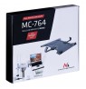 Maclean MC-764 - Laptop stand, monitor, suitable for spring-loaded grip