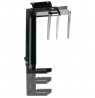 Techly ICA-CS 66 CPU holder Under desk CPU holder Black