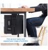 Techly ICA-CS 66 CPU holder Under desk CPU holder Black