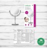 Medisana 2in1 standing cosmetic mirror CM 844