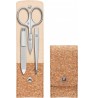 ZWILLING Twinox manicure set 97690-006-3 - cork case 3 pieces