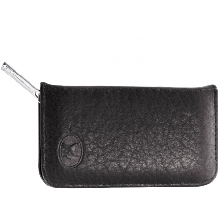 Zwilling Twinox Travel Set - Black Leather Case, 5 Pieces - Black