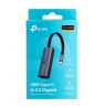 Tinklo plokštė TP-LINK UE302C USB Type-C to 2.5 Gigabit Ethernet Network Adapter