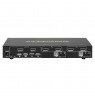 Techly IDATA DP-KVM2 KVM switch Black