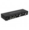 Techly IDATA DP-KVM2 KVM switch Black