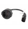 LANBERG POWER CORD EXTENSION IEC 320 C14 -daugiau  SCHUKO