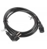 LANBERG POWER CORD VDE CEE 7/7 -daugiau  C13 3M