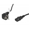 LANBERG POWER CORD VDE CEE 7/7 -daugiau  C13 10M