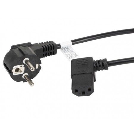 LANBERG POWER CORD VDE 90" CEE 7/7 -daugiau  C13 1.8M