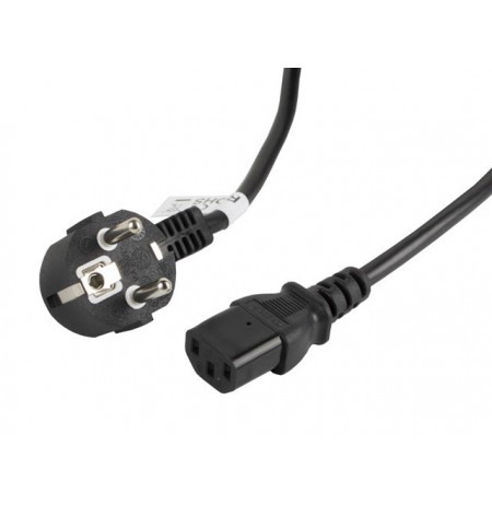 LANBERG POWER CORD VDE CEE 7/7 -daugiau  C13 5M
