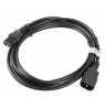 LANBERG POWER CORD EXTENSION C13 -daugiau  C14 VDE, 3M