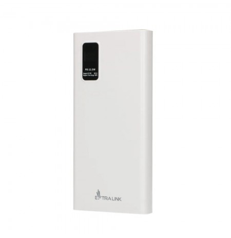 Extralink EPB-067W power bank Lithium Polymer (LiPo) 10000 mAh White