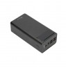 Extralink Powerbank EPB-114 50000 mAh Black Power bank, USB-C