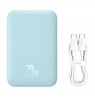 Baseus Magnetic Mini Air P10059002313-00 Lithium polymer power bank 6000 mAh Blue