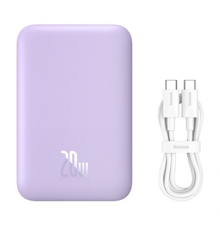 Baseus Magnetic Mini Air P10059002513-00 Lithium polymer power bank 6000 mAh Purple