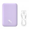 Baseus Magnetic Mini Air P10059002513-00 Lithium polymer power bank 6000 mAh Purple
