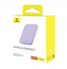 Baseus Magnetic Mini Air P10059002513-00 Lithium polymer power bank 6000 mAh Purple