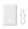 Baseus P10059001223-00 Lithium polymer (LiPo) power bank 10000 mAh Wireless charging White