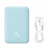 Baseus P10059001313-00 Lithium polymer (LiPo) power bank 10000 mAh Wireless charging Blue