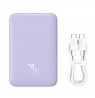 Baseus P10059001513-00 Lithium polymer (LiPo) power bank 10000 mAh Wireless charging Purple