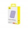 Baseus P10059001513-00 Lithium polymer (LiPo) power bank 10000 mAh Wireless charging Purple