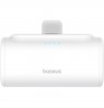 Baseus Compact P10068306213-00 Lithium-ion power bank 5000 mAh White