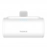 Baseus Compact P10068306213-00 Lithium-ion power bank 5000 mAh White