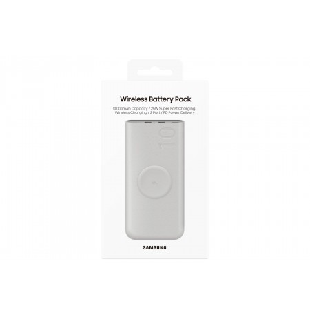 Samsung EB-U2510XUEGEU power bank 10000 mAh Wireless charging Beige