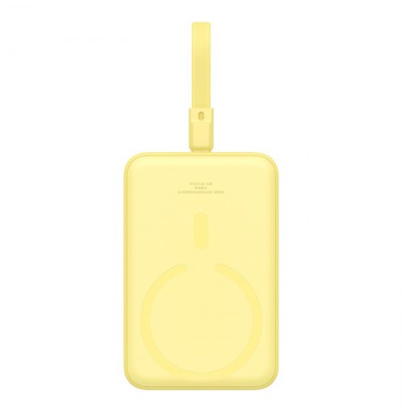 Baseus P10022109Y23-00 Lithium polymer (LiPo) power bank 10000 mAh Wireless charging Yellow
