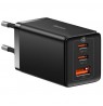 Baseus GaN 5 Pro Fast Charger CCGP120201 65W 1x USB-A 2x USB-C PD 3.0 QC 4.0 + USB-C cable