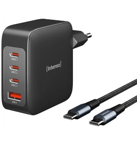 Intenso 7814010 power adapter/inverter Indoor 140 W Black