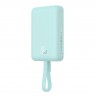 Baseus P10022109333-00 Lithium polymer (LiPo) power bank 10000 mAh Wireless charging Blue