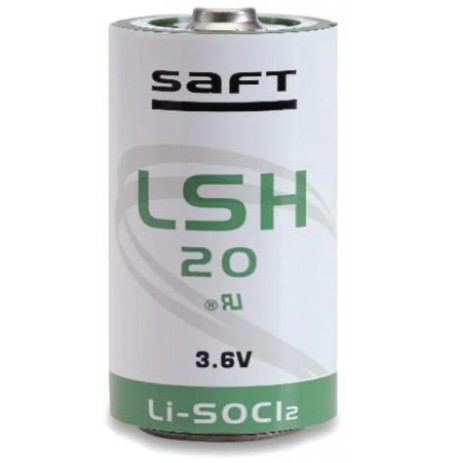 LSH20 D/R20 LiSOCl2 SAFT 3.6V 13000mAh Battery (1pc)