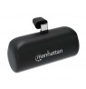 MANHATTAN PD Powerbank 5000mAh Typ-C St. 20W schwarz