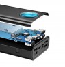 BASEUS POWERBANK AMBILIGHT 30000MAH, 4XUSB, USB-C
