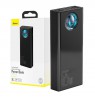 BASEUS POWERBANK AMBILIGHT 30000MAH, 4XUSB, USB-C