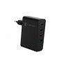 NATEC RIBERA GAN WALL CHARGER 3X USB-C + 1X USB-A 100W BLACK